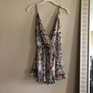 Floral romper